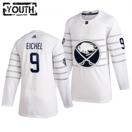 Buffalo Sabres Jack Eichel 9 Wit Adidas 2020 NHL All-Star Authentic Shirt - Kinderen